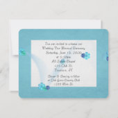 Invitation Vow Renewal - fraise de respiration bébé avec phot (Dos)