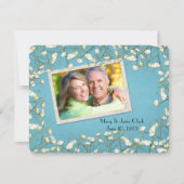 Invitation Vow Renewal - fraise de respiration bébé avec phot (Devant)