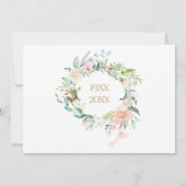 Invitation Vow Renewal Nous Faisons Toujours L'Anniversaire F (Dos)