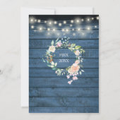 Invitation Vow Renewal We Still Do Floral Rustic Lights (Dos)