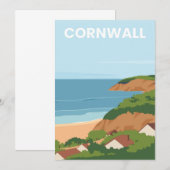 Invitation Voyage à Cornwall (Devant / Derrière)