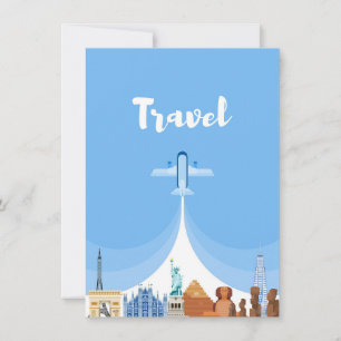 Invitation Voyage Art Voyager Dans Le Monde