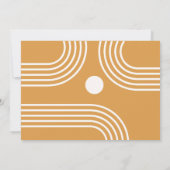 Invitation Voyage Autour De L'Invitation Soleil | Anniversair (Dos)