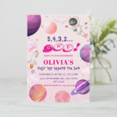 Invitation Voyage autour du Soleil| Espace extra-atmosphériqu (Debout devant)