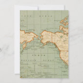 Invitation Voyage Avion D'Anniversaire (Dos)