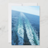 Invitation ©Voyage d'amour|Croisière Bateau/Destination Weddi (Dos)