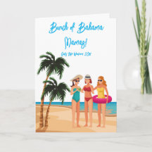 Voyage de filles aux Bahamas Enterrement de vie de