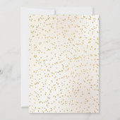 Invitation Voyage de Mlle à Mme douche nuptiale (Dos)