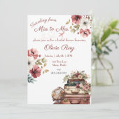 Invitation Voyage de Mlle à Mme, Fête des mariées, Voyage (Debout devant)