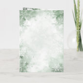 Invitation Voyage d'hiver Destination Mariage (Dos)