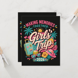 Invitation Voyage entre filles 2026 Créer des souvenirs ensem