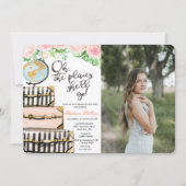 Invitation Voyage Thématique Graduation Party Photo Invitatio (Devant)