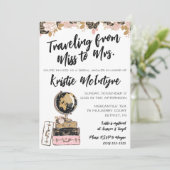 Invitation Voyager de Mlle à Mme. Bagages modernes (Debout devant)