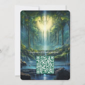 Invitation Voyager Paysages aquatiques de notre monde (Dos)