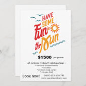 Invitation Voyages d'excursions (Devant / Derrière)