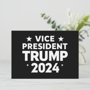 Invitation VP Trump Funny Election Joe Biden Funny Citation