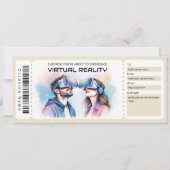 Invitation VR Experience Ticket Gift Certificate (Devant)