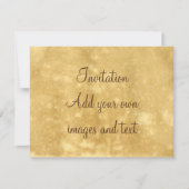 Invitation Vrai Machine à écrire Sonnet de Shakespeare 116 (C (Devant)