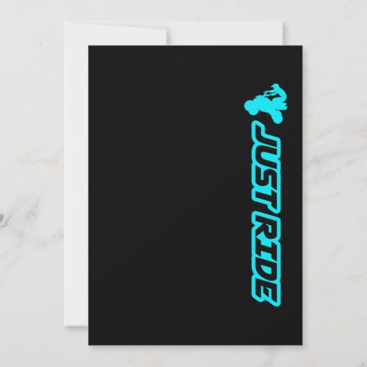 Invitation VTT Il Suffit De Monter Quad Racing Extreme Sports (Devant)