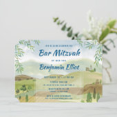 Invitation Vue Bar Mitzvah (Debout devant)