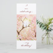 Invitation Vue Blossom Rose, (Debout devant)