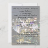 Invitation Vue sur le boulevard Mariage de Las Vegas (Devant)