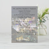 Invitation Vue sur le boulevard Mariage de Las Vegas (Debout devant)