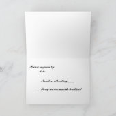 Invitation w rsvp (Intérieur)