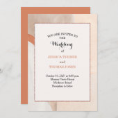 Invitation Wabi Sabi (Devant / Derrière)