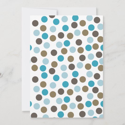 Invitation Walrus sur une Iceberg Custom Birday Party (Dos)