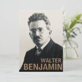 Invitation Walter Benjamin (Debout devant)