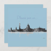 INVITATION WASHINGTON DC SKYLINE (Devant / Derrière)