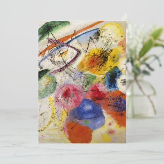 Invitation Wassily Kandinsky - Black Lines (Debout devant)