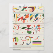 Invitation Wassily Kandinsky - Succession (Devant)