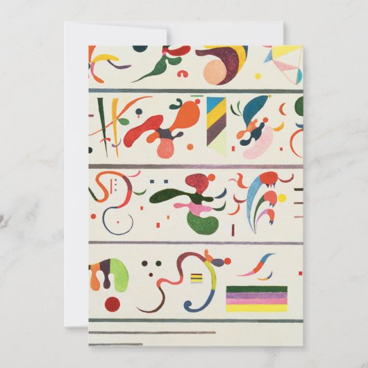 Invitation Wassily Kandinsky - Succession (Devant)
