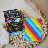 Invitation Water Bash Summer Boy Fête d'anniversaire