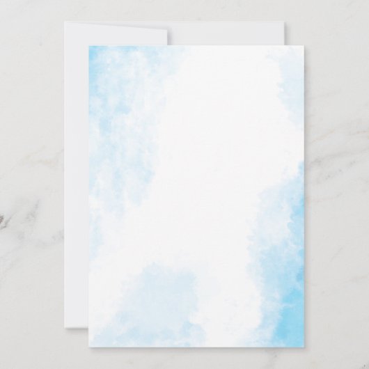 Invitation Water Slide Bash Splash fête d'anniversaire (Dos)