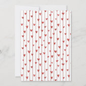 Invitation Watercolor a little sweet heart is on the way Baby (Dos)