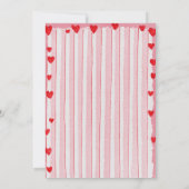 Invitation Watercolor a little sweet heart is on the way Baby (Dos)