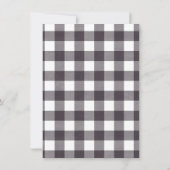 Invitation Watercolor Baby Fox fête d'anniversaire (Dos)