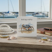 Invitation Watercolor Beach Crab, personnalisé