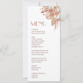 Invitation Watercolor Boho Floral    (Devant)