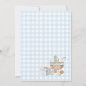 Invitation Watercolor Boho Nursery boy baby shower (Dos)