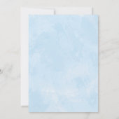 Invitation Watercolor Boys Elephant Baby shower (Dos)