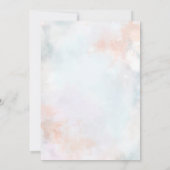 Invitation Watercolor Cute Dragon Baby shower Party (Dos)