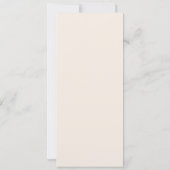 Invitation Watercolor Floral Wedding Menu (Dos)