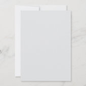 Invitation Watercolor Floral Wreath Soft Blue Wedding (Dos)