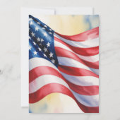 Invitation Watercolor Fourth Of July Wedding Celebration (Dos)