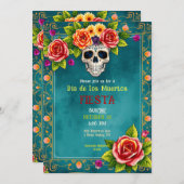 Invitation 💀🎉 Watercolor Grave Expectations  (Devant / Derrière)