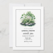 Invitation Watercolor Irlande Destination Wedding (Devant)
